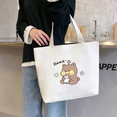 Cotton Bag Large Capacity Women's Crossbody Fabric Bag Original Women's Simple and Versatile Mother Small Bag Handheld Bag One-time Order