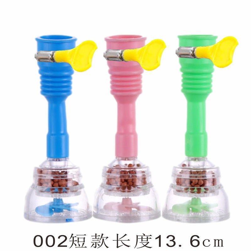 Faucet Splash-Proof Head Extension, Kitchen Tap Water Showerhead, Water-Saving, Rotatable, Filterable Silicone Spray Head