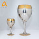 Mirror silver red wine glass wine dispenser suit commercial wine cup cup bullet cup creative stainless steel goblet