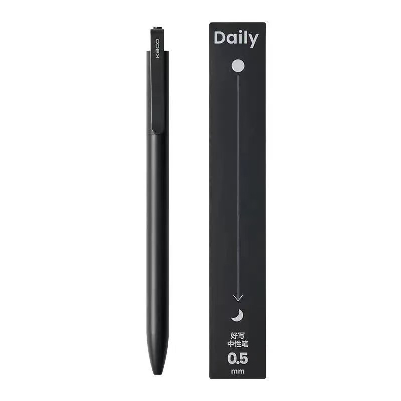 Envío gratis Kaco Chuxin Lingyue Jingdian Presione el bolígrafo de góner Examen de estudiante Cepillo Pen Set Colección al por mayor image 38