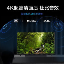 TC.L乐华（ROWA）75英寸4K超清HDR防蓝光护眼远场语音电视75K43