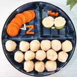 海洋城鲜虾鱼丸速冻海鲜丸麻辣烫火锅东关煮丸子酒店餐饮食材