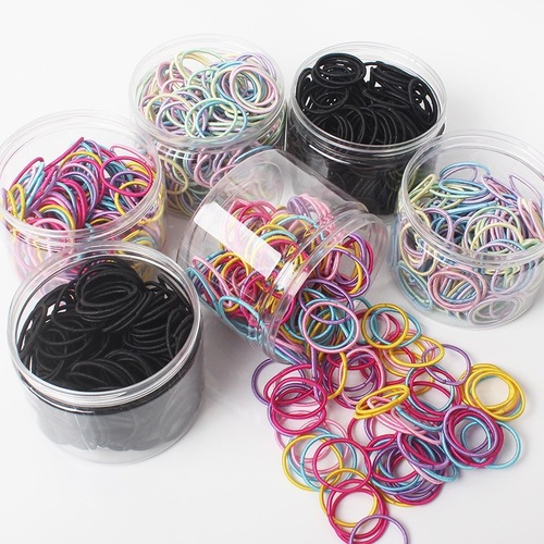 Baby Elastic Band, Non-Damaging Hair Rubber Band for Children, Small Hair Ring for Girls, Non-Single-Use Small Rubber Band, Baby Hair Ties