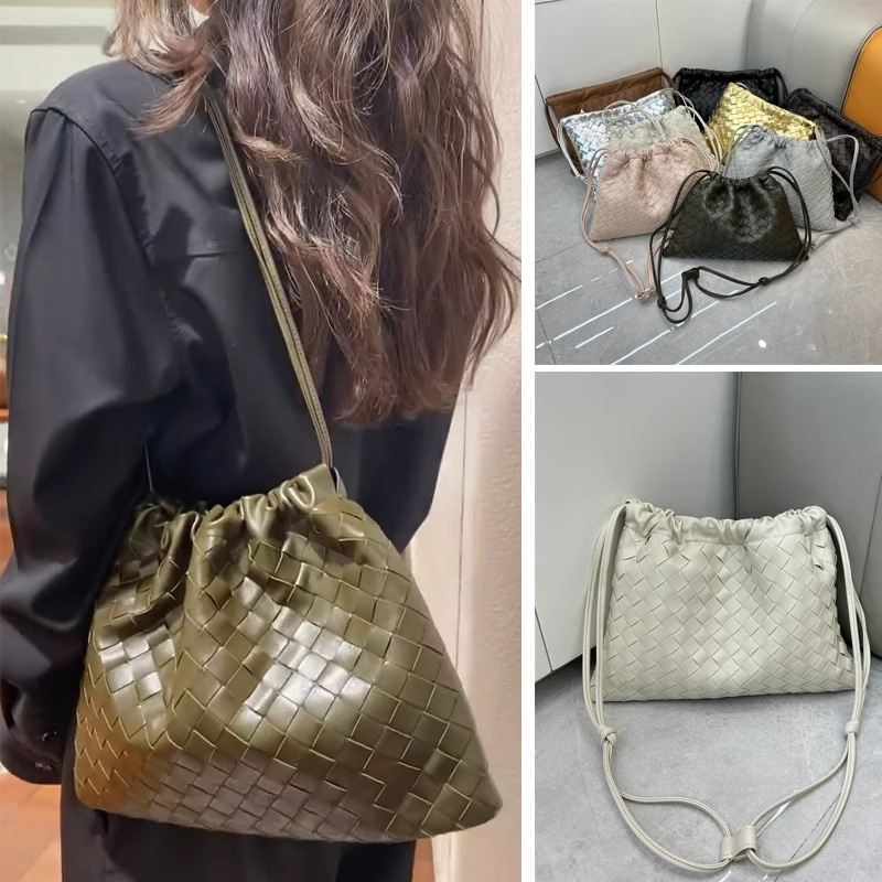 탑 레이어 양가죽 양가죽 만두 백 쓰레기 봉투 가죽 언더암 가방 클라우드 가방 유행 여성을위한 올 매치 숄더 크로스 바디 백