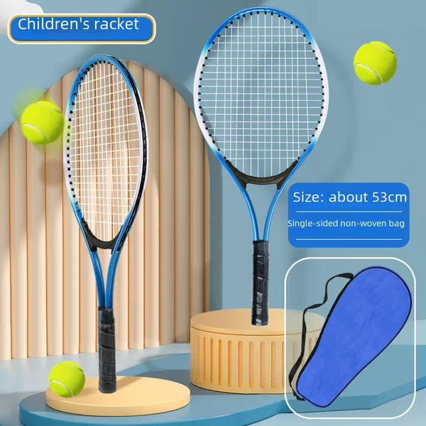 Factory direct sales Bushka children's tennis racket wholesale tennis trainer with line rebound suit beginner tennis racket