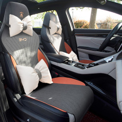 比亞迪宋plusdmi汽車座套夏季專用四季半包坐墊宋PULS ev座椅套
