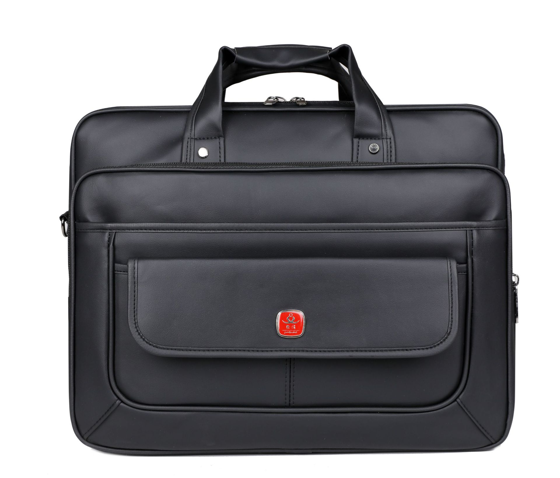 Maletín de negocios Bolso para computadora portátil de 15,6 pulgadas para hombres Cartera de negocios de documentos de gran capacidad Kit