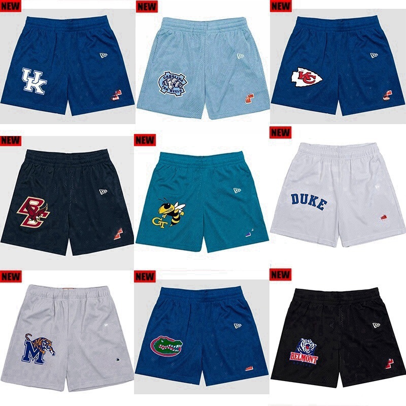 Ee Shorts American College Sports Basketball Shorts Five-Point Shorts Training Running Fitness Beach Shorts Cross-Border Exclusive Lightweight
