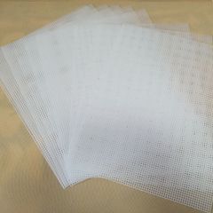 立体绣网格板手工DIY自制玩具用板毛线十字绣7CT板子14ct塑料板厂