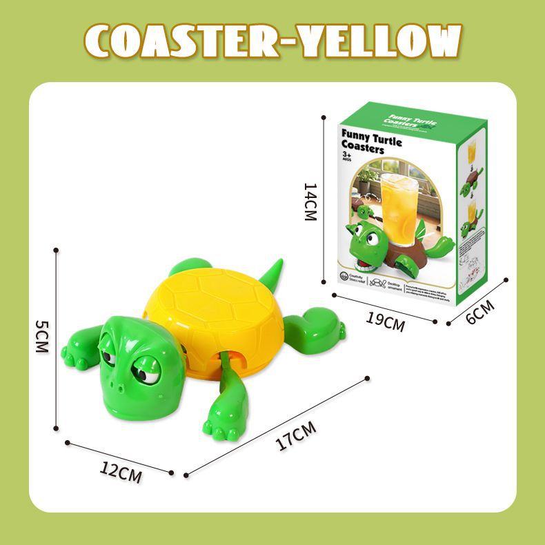 거북이 코스터 104g-연두색(영어 컬러박스)