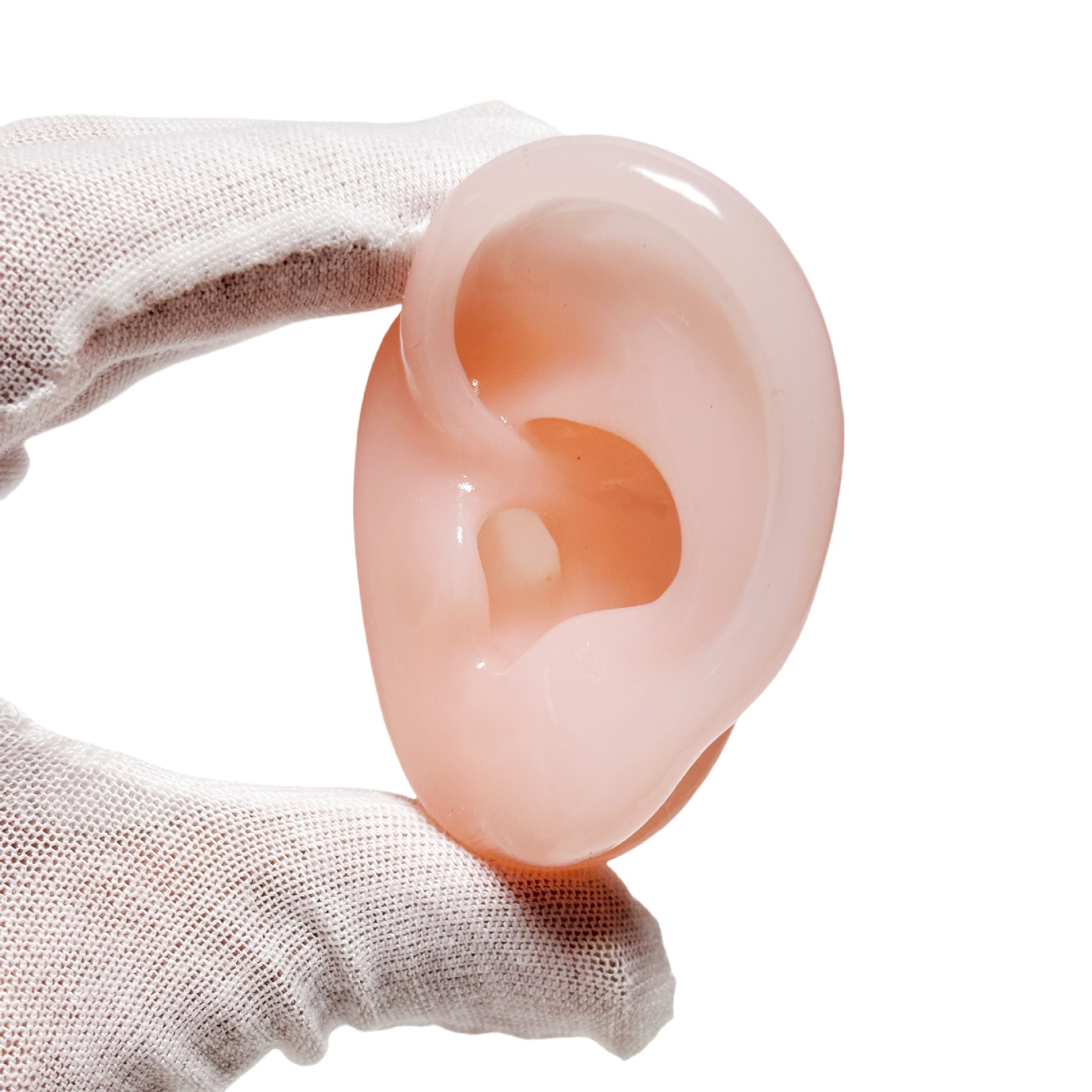 auriculares de silicona modelo de canal auditivo auricular auriculares audífonos auriculares perforación auriculares estante de exhibición joyas pendientes
