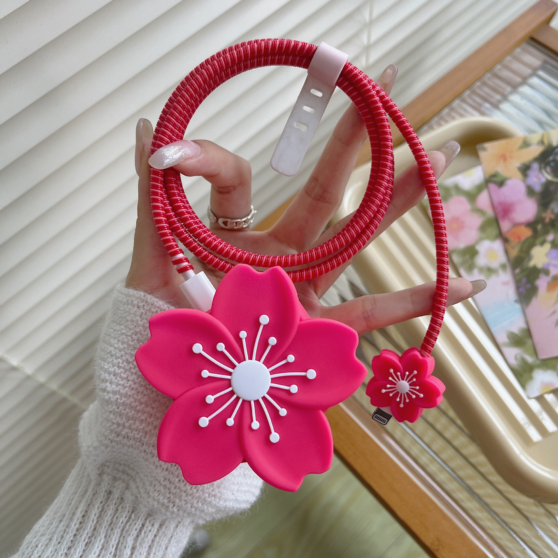 붉은 베고니아 꽃