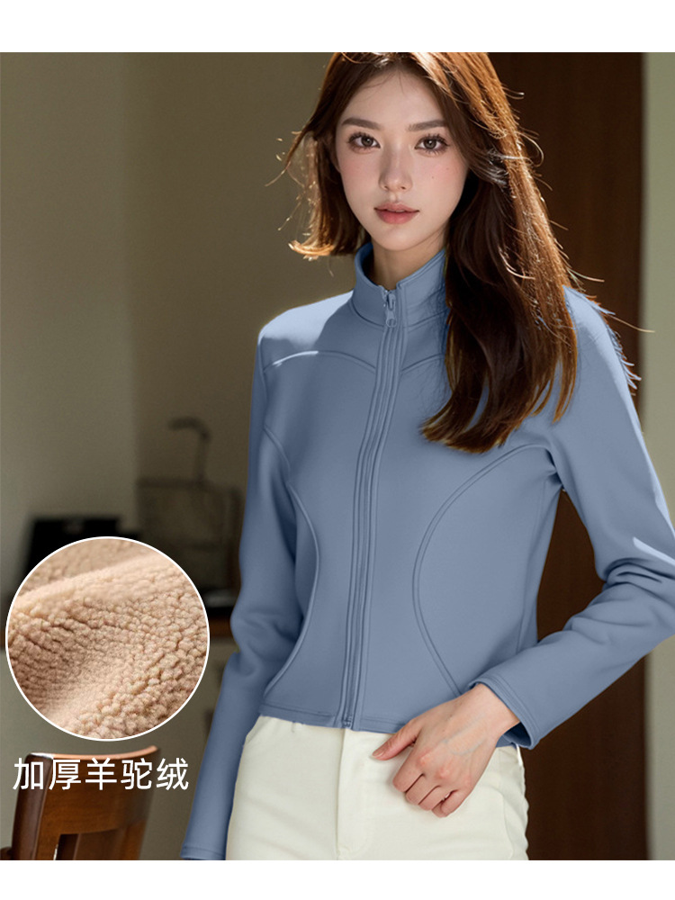 Gray lake blue-600g thickened alpaca wool [-20℃-0℃】