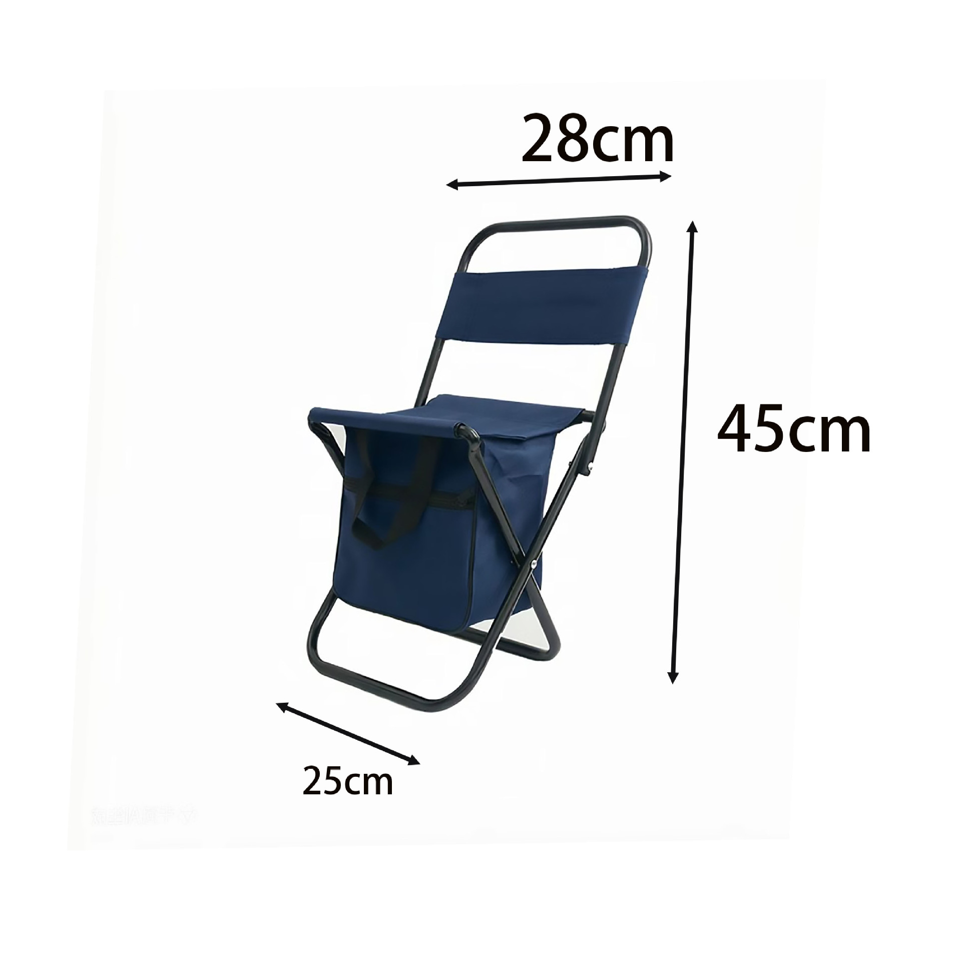 Acampamento multifuncional de pesca aislamiento de hielo bolsa de caballo taburete con respaldo portátil al aire libre silla de pesca plegable con logotipo