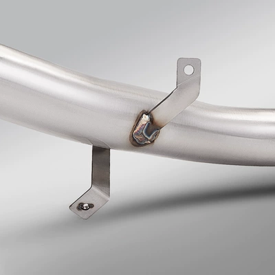 section, original factory interface, Motorcycle exhaust pipe