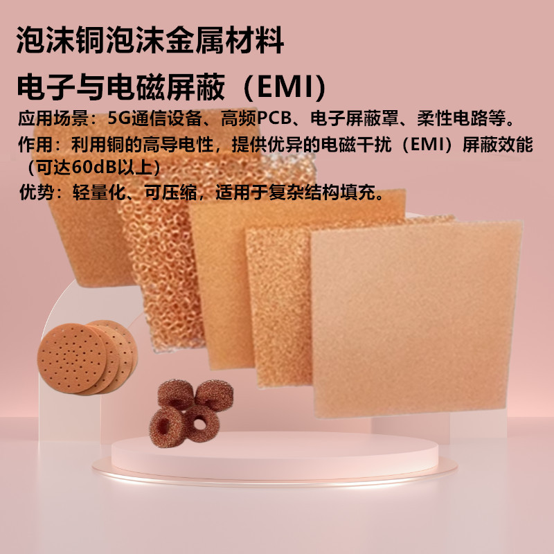 泡沫铜泡沫金属材料
