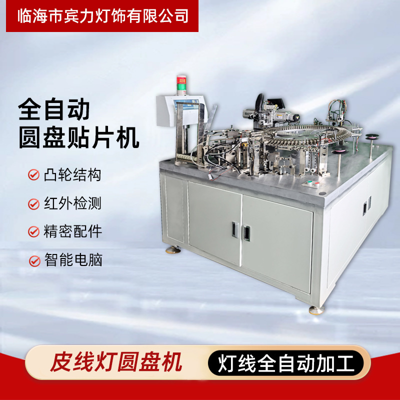 铜线皮线灯厂家灯串机器设备圆盘点控幻彩暖光彩光灯条灯带贴片机