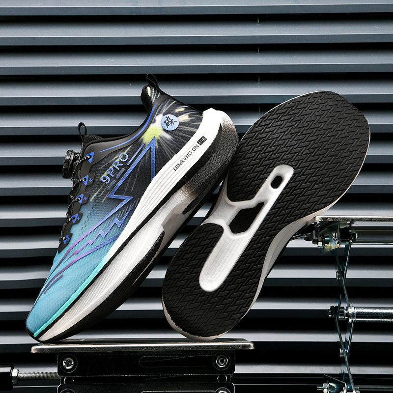 Red Rabbit 9PRO zapatos de corrida de placa de carbono nuevos botones de niños deportivos para hombres jóvenes zapatos de corrida de velocidad de amortiguación profesional 8