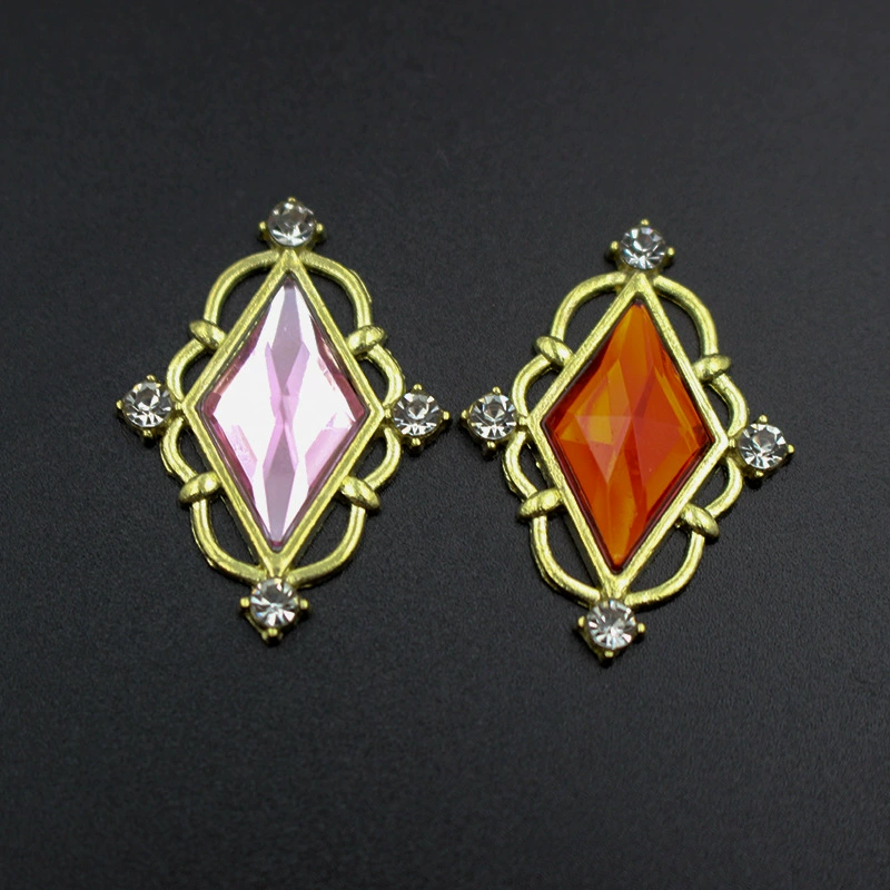 Fashionable metal accessories, bag, pack, decorative accessory, simple and elegant design, Korean style