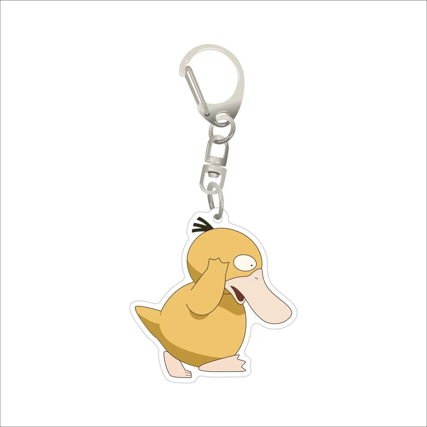 Acrylic keychain, pendant, badge, brooch