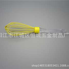 硅胶打蛋器 奶油搅拌器 鸡蛋搅拌器 塑料柄打蛋器 烘培搅拌器