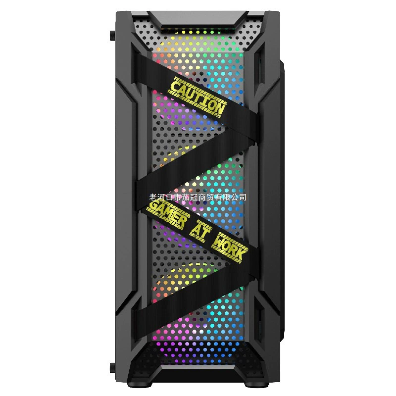 Корпус для компьютера ATX EVESKY Titan Pro, стенка из закаленного стекла, USB 3.0, поддерживает E-ATX/охлаждение 360 мм