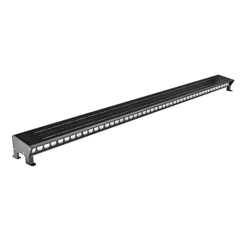 Luz solar de lavado de pared exterior impermeable LED camino luz jardín muro exterior luz de línea de pared ambiente luz de patio
