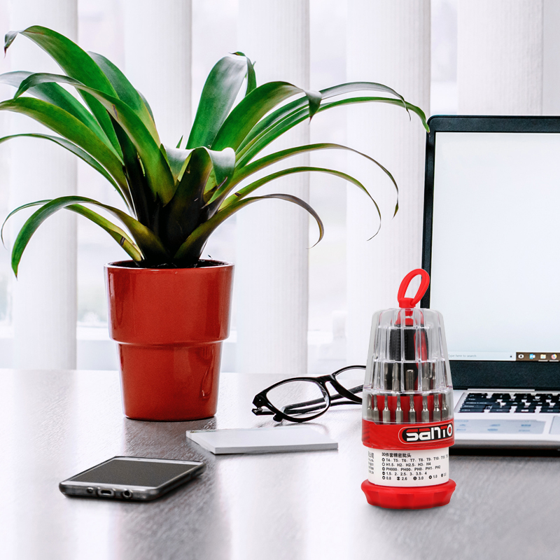 Saito 1110 31-piece set of precision screwdriver suit mobile phone repair screwdriver screwdriver suit cross