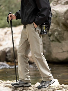 Men's Outdoor Functional Waterproof Pants for Spring and Autumn