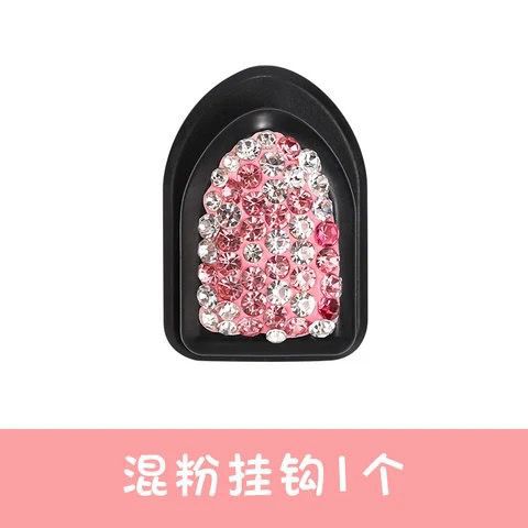 Coche Diamante gancho oculto mini gancho adhesivo multifuncional estrellado Invisible Gancho gratis pegatinas