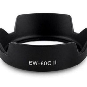 18-55 Lens Hood EW60C Bayonet Lens SpeCial Lotus Hood Slr Camera EW-60C II 18-55 Lens Hood EW60C Bayonet Lens SpeCial Lotus Hood Slr Camera EW-60C II