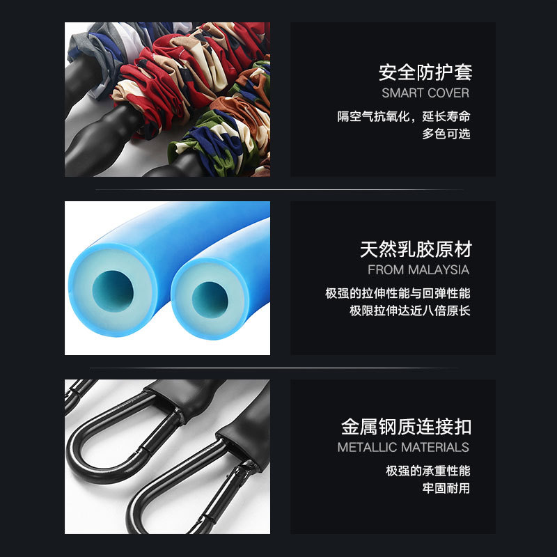INNSTAR弹力带弹力绳健身拉力绳健身器材拉力带深蹲训练阻力带