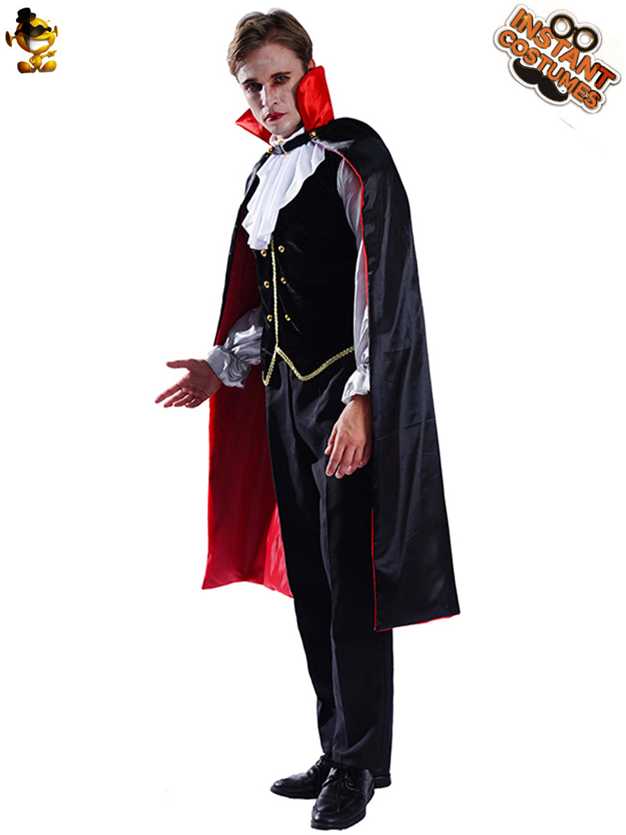 Halloween de los hombres adultos vampiro traje grande masculino vampiro de rol traje de Halloween COSPLAY