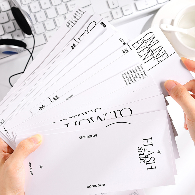 Papel de papel sin adhesivo material diario decoración material de base se puede escribir tarjeta de collage de notas