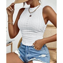 J 65601 Mesh Jacquard Crop Top �����Ứ���� �羳ŷ��