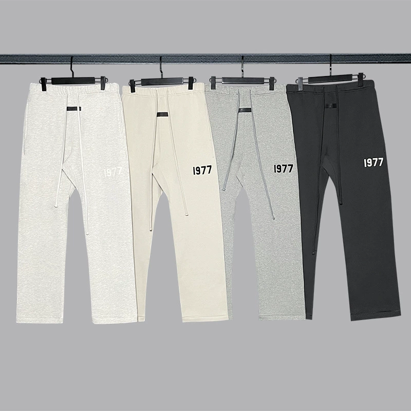 FOG комплекс модный бренд 1977 прямые брюки ESSENTIALS HH свободные и универсальные повседневные осенние и зимние мужские и женские брюки