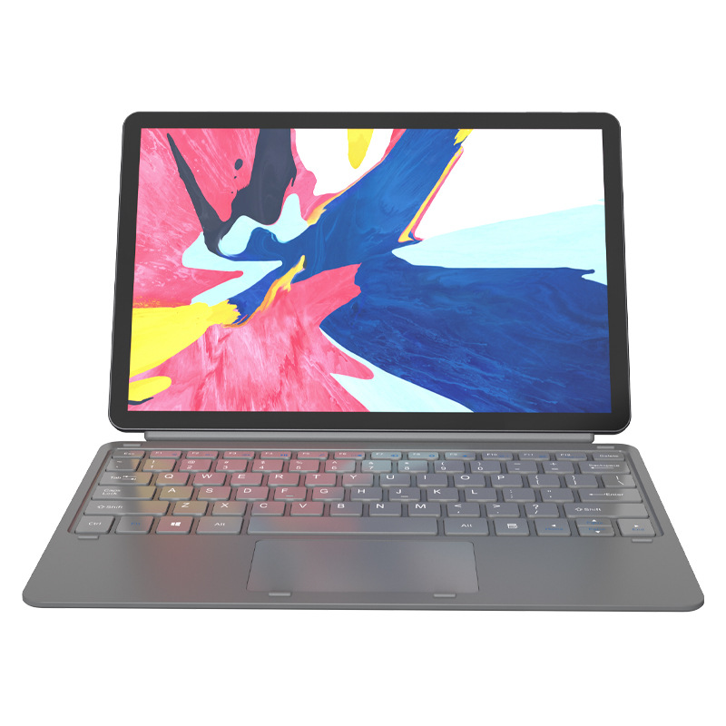 Tablet Bluetooth Leather Case Keyboard Wireless Bluetooth Keyboard Leather Case 78 Keys Suitable for iPad Tablet Apple