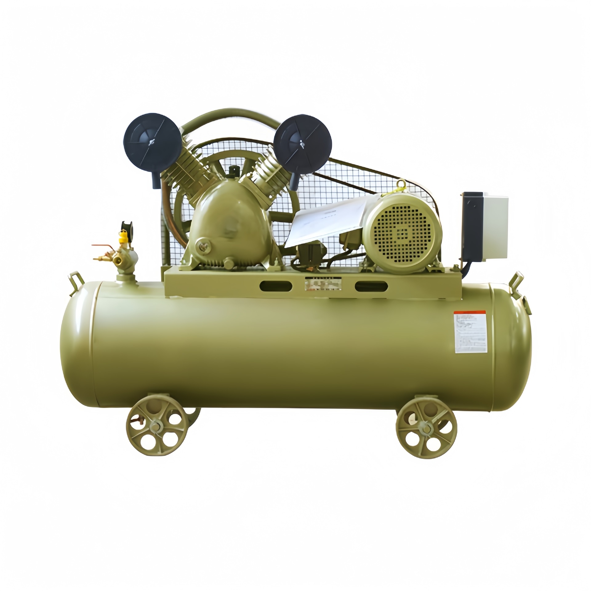 Industrial-Grade Piston Air Compressor Mobile High-Pressure Air Pump Industrial Air Compressor Piston-Type Air Compressor