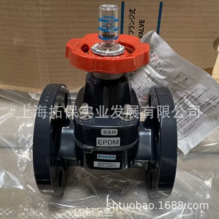 原装进口日本积水CLEAN-PVC隔膜阀 由令式隔膜阀25A 三通弯头管材