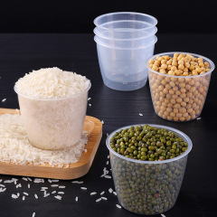 食品グレードの PP プラスチック計量カップ 160 ミリリットル炊飯器マッチング計量カップスケールベーキング透明計量
