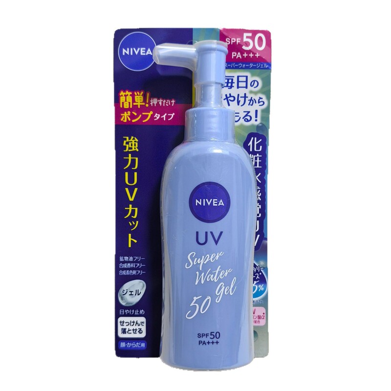 日本NIVEE&A妮唯雅防晒霜140g水感super water SP50防晒清爽|undefined