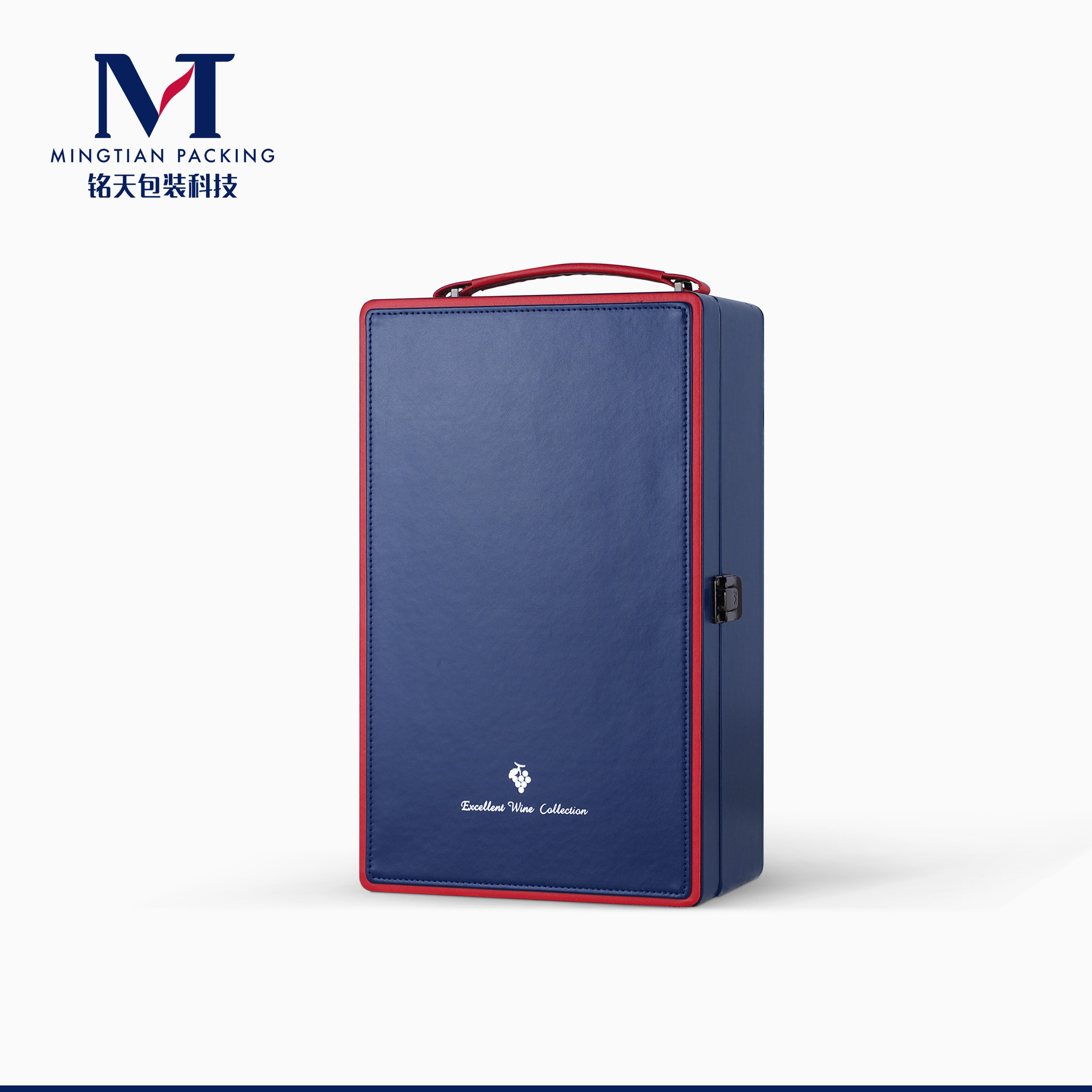 Guangzhou factory customized new red and blue double red wine…