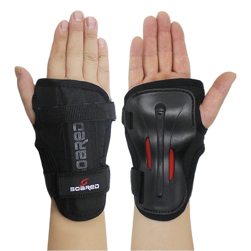Anti-slide Ski Hand Guard Lengthened Wrist Guard Roller Skating Palm Guard Skating Hand Guard Hard Hand Support Strong Palm Guard