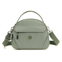 2025捷朗仕新款韩版马克龙色贝壳包   时尚百搭单肩斜挎尼龙布包