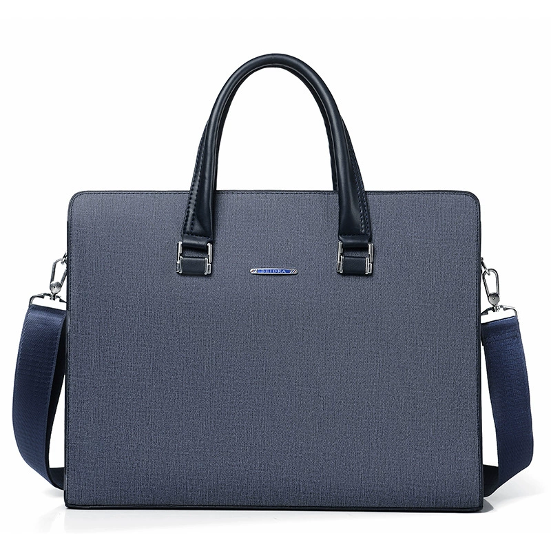 Handheld polyurethane bag strap on the belt, laptop, (Cross-border trading), business version, genuine leather