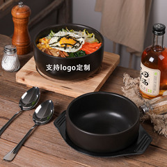 韓国式石鍋練飯専用鍋高温土鍋業務用味噌スープ鍋家庭用練飯碗明火炊飯器