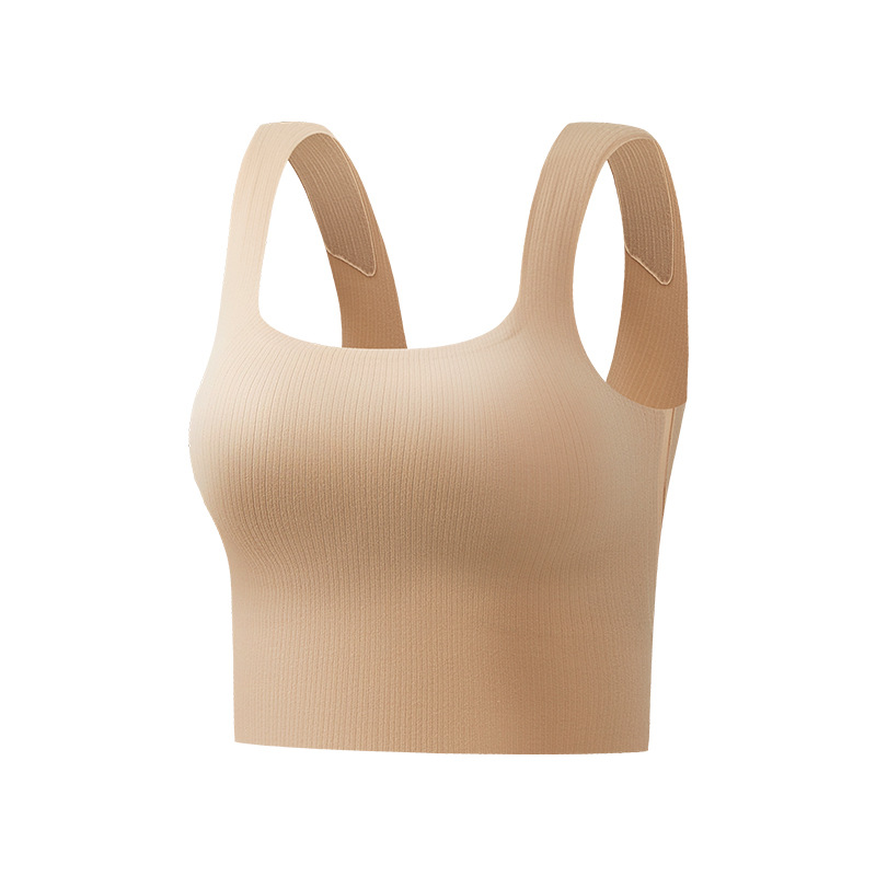 Otoño e Invierno nuevo bottoming ropa interior con almohadilla en el pecho se puede usar fuera chaleco caliente interior de las mujeres engrosada calefacción superior al por mayor