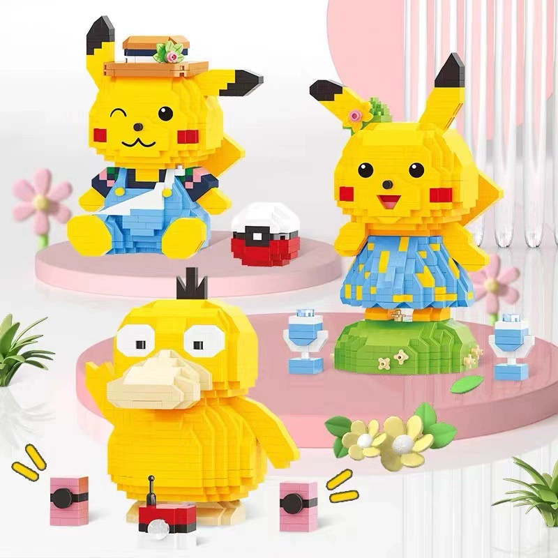 Cartoon doll, constructor, toy for men and women, girl's gift