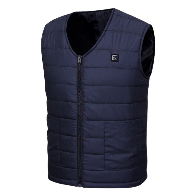 Интеллектуальный зарядный нагревательный жилет, нагревательный жилет, мужская и женская шея, холодостойкая, всего тела, теплая одежда для среднего и пожилого возраста