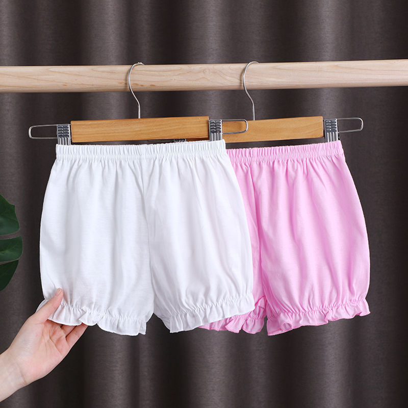 Girls Summer Shorts[2 pieces, please]baby bread Thin section 1 Exorcism Five point pants Male baby pp direct deal